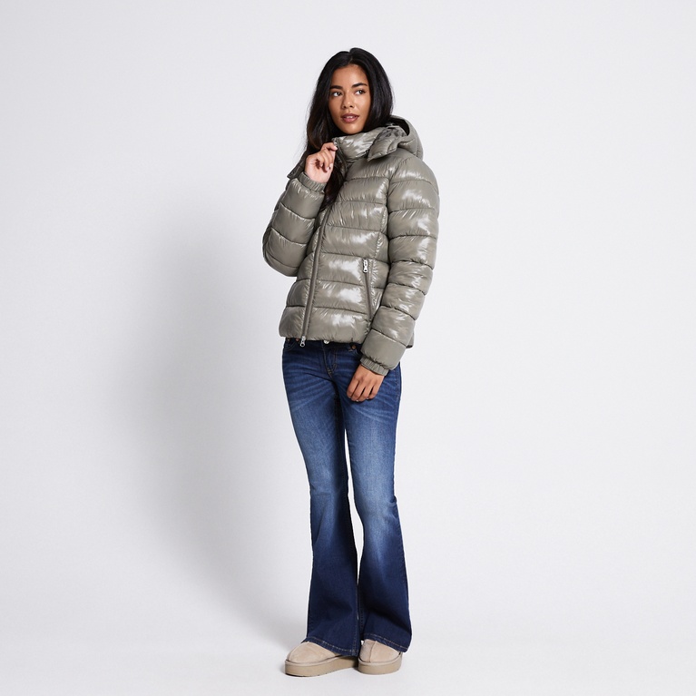 Short puffer jacket "Nikki" Army Green